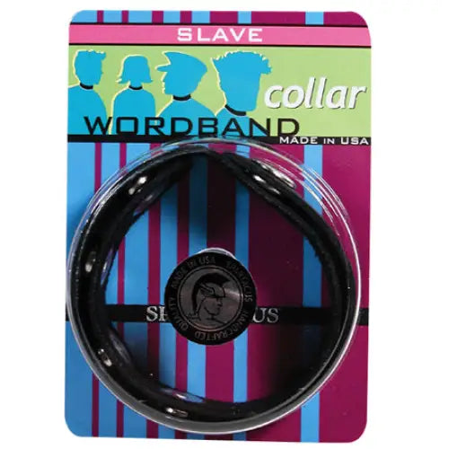 Spartacus Word Band Collar (Slave) - Collar