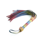 Spectra Bondage Flogger Rainbow - Flogger