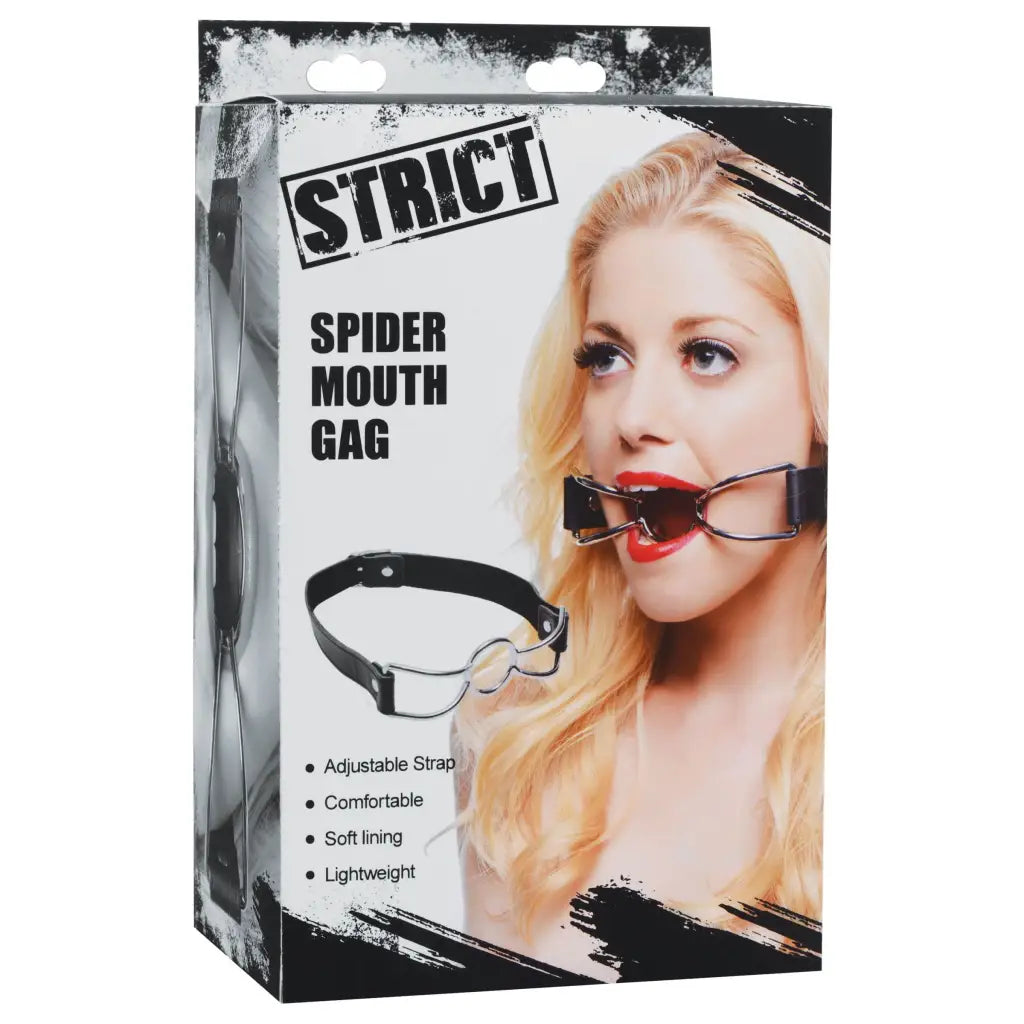 Spider open mouth gag, a BDSM restraint device, available now in the Spider Open collection