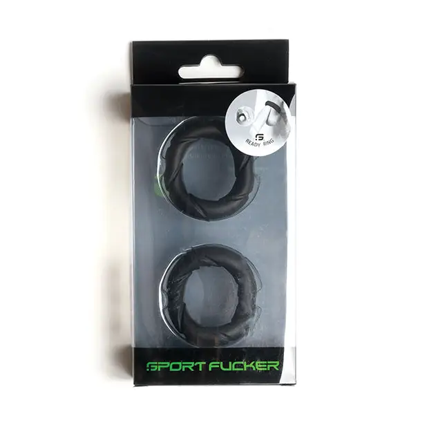 Sport Fucker Ready Rings - Black - Penis Enhancement