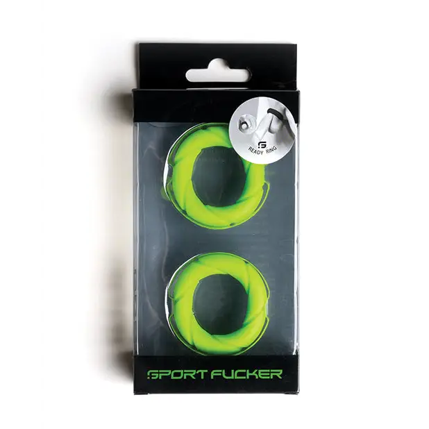 Sport Fucker Ready Rings - Green - Penis Enhancement