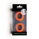 Sport Fucker Ready Rings - Orange - Penis Enhancement