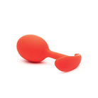 Sport Fucker Thunder Plug - Red Silicone Toy with Large Round Handle