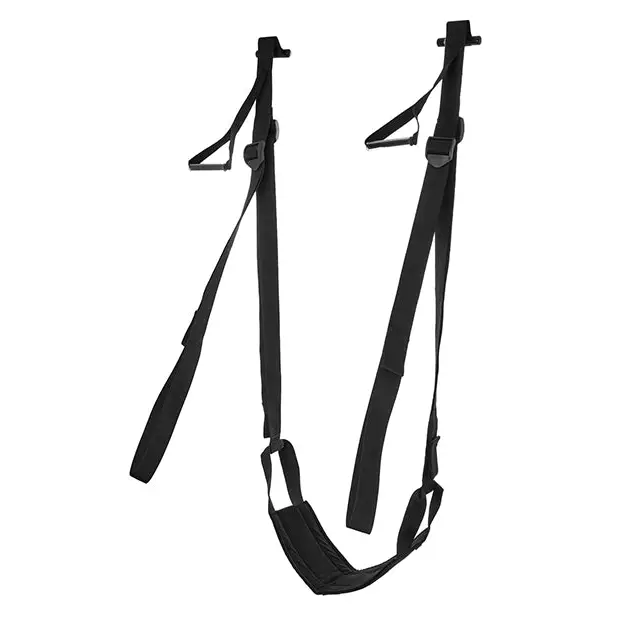 Sportsheets Adjustable Door Jam Sex Sling Black - Swing