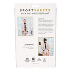 Sportsheets Adjustable Neoprene Neck & Wrist Restraint Black - Collar