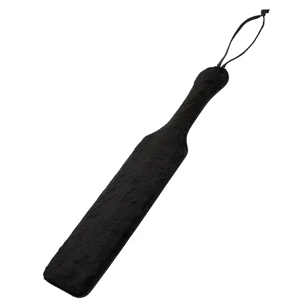 Sportsheets Dual-Sided Leather & Fur Paddle - Paddle