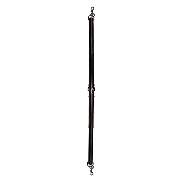 Black umbrella with metal handle in Sportsheets Edge Adjustable Spreader Bar set