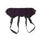 Sportsheets Lush Adjustable Strap-On Harness Purple - Strap-On Harnesses