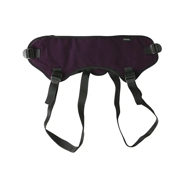 Sportsheets Lush Adjustable Strap-On Harness Purple - Strap-On Harnesses