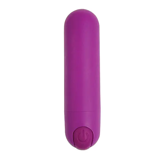 Sportsheets Merge Collection 10 Speed Bullet Vibe Silicone Vibrator Purple - Bullet Vibrator