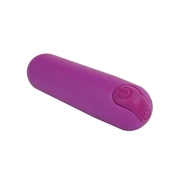 Sportsheets Merge Collection 10 Speed Bullet Vibe Silicone Vibrator Purple - Bullet Vibrator