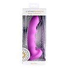 Sportsheets Merge Collection Nautia 8 in. Silicone G-Spot Dildo with Suction Cup Fuchsia - Realistic Dildo