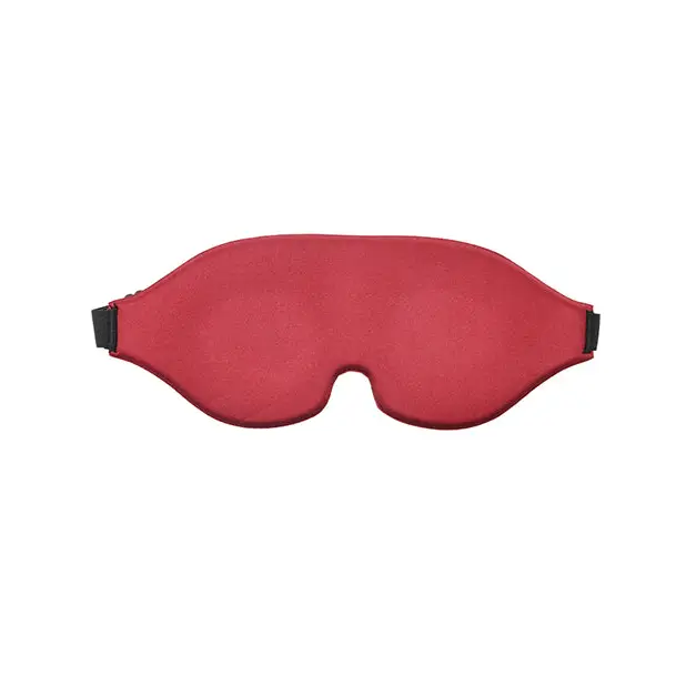 Sportsheets Saffron Blindfold with Memory Foam - Red - Blindfold