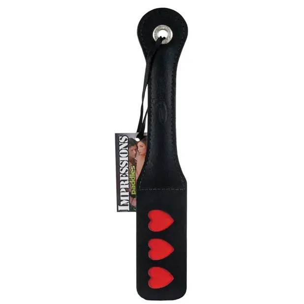 Sportsheets Sex & Mischief 12 in. Heart Impression Paddle - Paddle