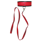 Sportsheets Sex & Mischief Adjustable Leash & Collar Red - Collar