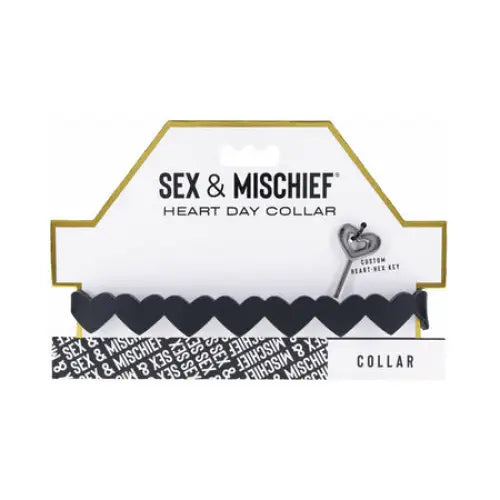 Sportsheets Sex & Mischief Heart Day Collar - Collar