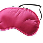 Sportsheets Sex & Mischief Satin Blindfold in Pink with Black Strap for Luxurious Comfort