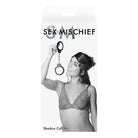 Sportsheets Sex & Mischief Shadow Adjustable Cuff Kit Black - Cuffs