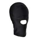 Sportsheets Sex & Mischief Shadow Hood Full-Head Mask with Open Mouth Black