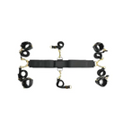 Sportsheets Special Edition Under the Bed Restraint Set Black - Bed Restraint