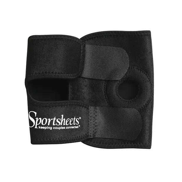 Sportsheets Thigh Strap-On Harness Black - Strap-On Harnesses