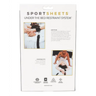 Sportsheets Under The Bed Restraint System Black - Cuffs