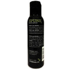 Black bottle of SPUNK Natural Oil-Based Lube with green text label, spunk lube natural