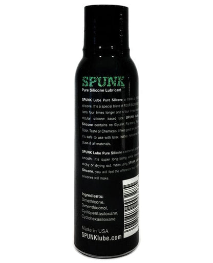 Spunk Silicone Lubricant SPUNK Pure Silicone Lube at the Haus of Shag