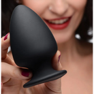 Squeeze-It Plug Squeezable Silicone Anal Plug at the Haus of Shag