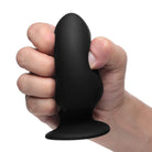 Squeeze-It Plug Squeezable Silicone Anal Plug at the Haus of Shag