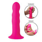 Squeeze-It Dildos Squeezable Wavy Dildo at the Haus of Shag