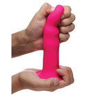 Squeeze-It Dildos Squeezable Wavy Dildo at the Haus of Shag