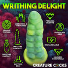 Squirmer Thrusting And Vibrating Silicone Dildo - Vibesextoys