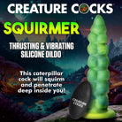 Squirmer Thrusting And Vibrating Silicone Dildo - Vibesextoys