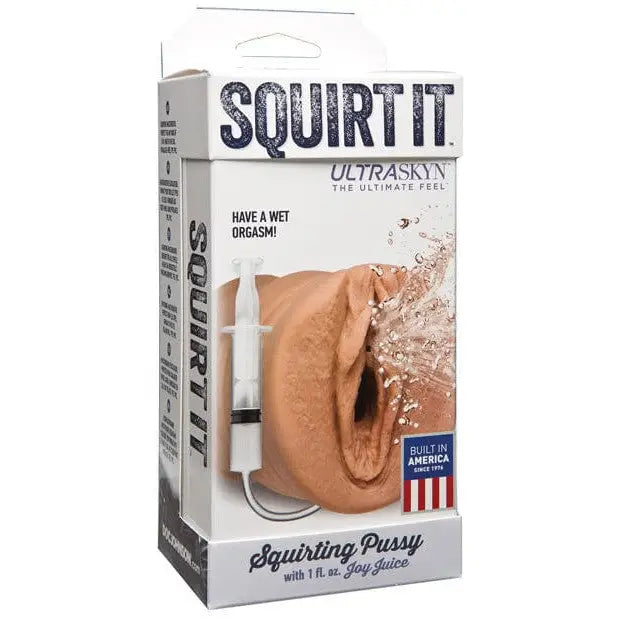 Squirt It Squirting Pussy adult novelty product with liquid-dispensing joy juice feature