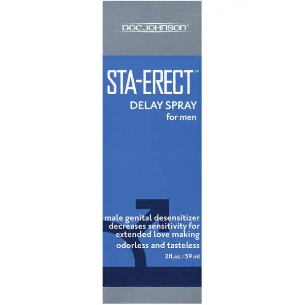 Doc Johnson Sexual Enhancers Sta-erect Spray - 2 Oz at the Haus of Shag