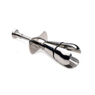 Master Series Anchor Plug Stainless Steel Locking Anal Plug at the Haus of Shag