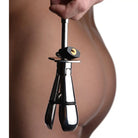 Master Series Anchor Plug Stainless Steel Locking Anal Plug at the Haus of Shag