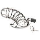 Master Series Chastity Stainless Steel Spiked Chastity Cage at the Haus of Shag