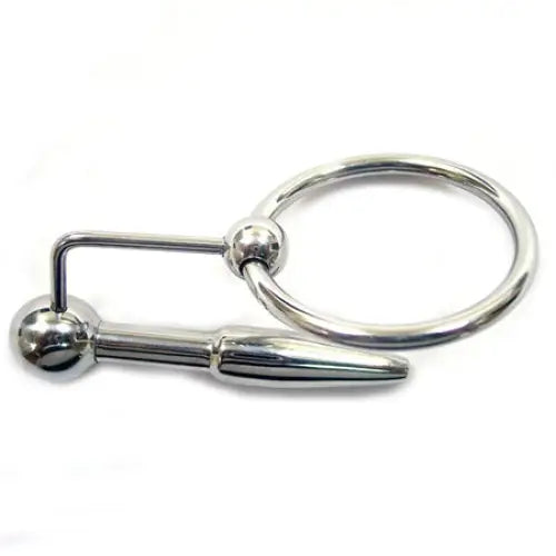 Stainless Steel Urethral Probe & Cock Ring - Sounds