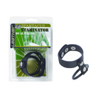 Staminator Leather & Rubber Dual C-ring - Cock Ring