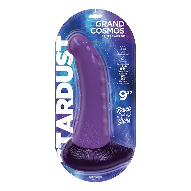 Stardust Grand Cosmos 7’’ Dildo - Purple - Dongs & Dildos