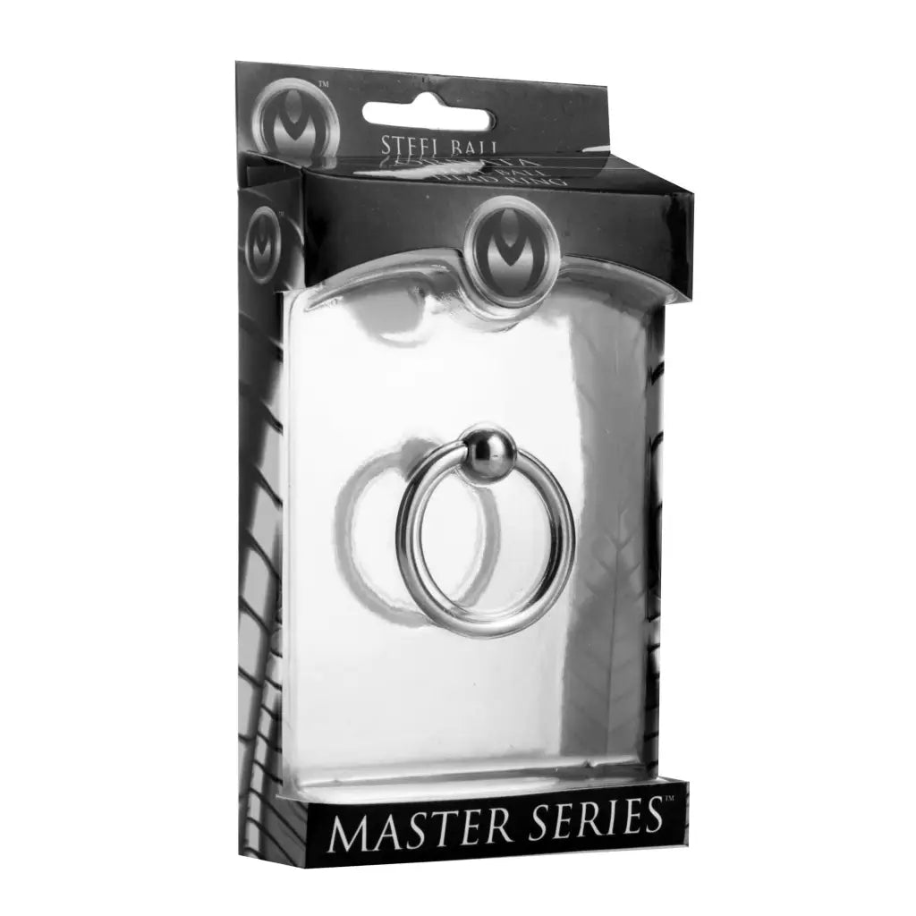 Steel ball head ring in Master Series retail box, Steel Ball Head Ring product