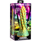 Creature Cocks Stegosaurus Spiky Silicone Dildo with suction cup base for secure play