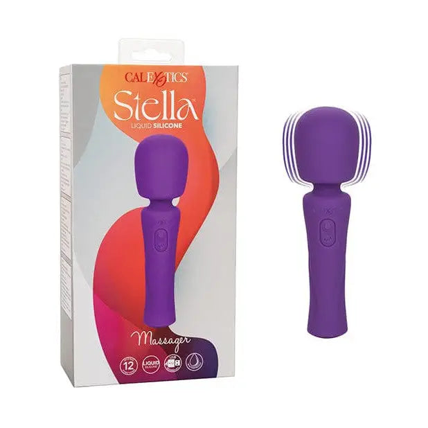 CalExotics Massage Products Stella Liquid Silicone Massager - Purple at the Haus of Shag