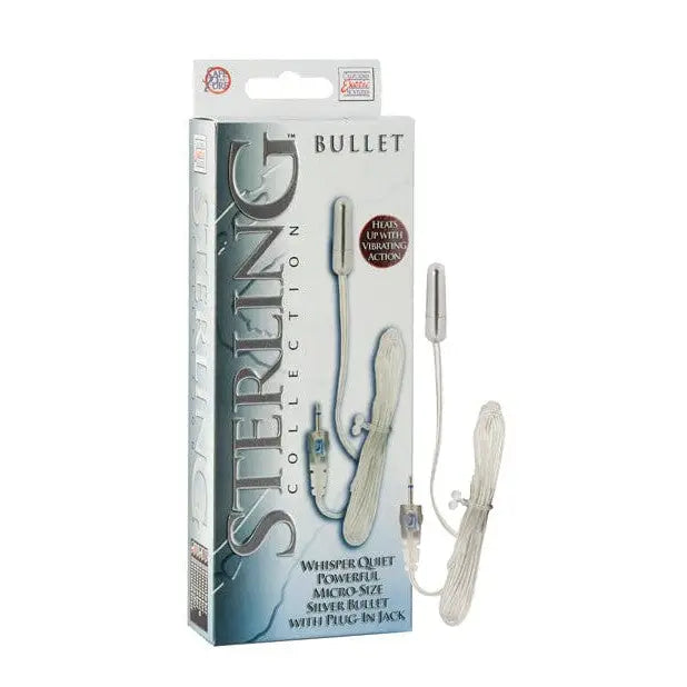 CalExotics Stimulators Sterling Bullet Micro Size Silver Bullet at the Haus of Shag