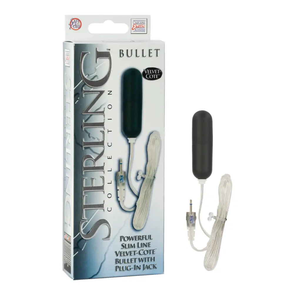 CalExotics Sextoys for Women Sterling Velvet Slimline Bullet at the Haus of Shag