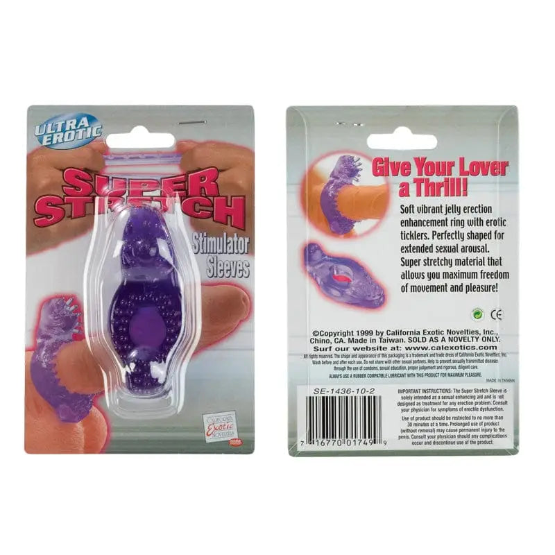 CalExotics Sextoys for Couples Stim Sleeve-noduled at the Haus of Shag