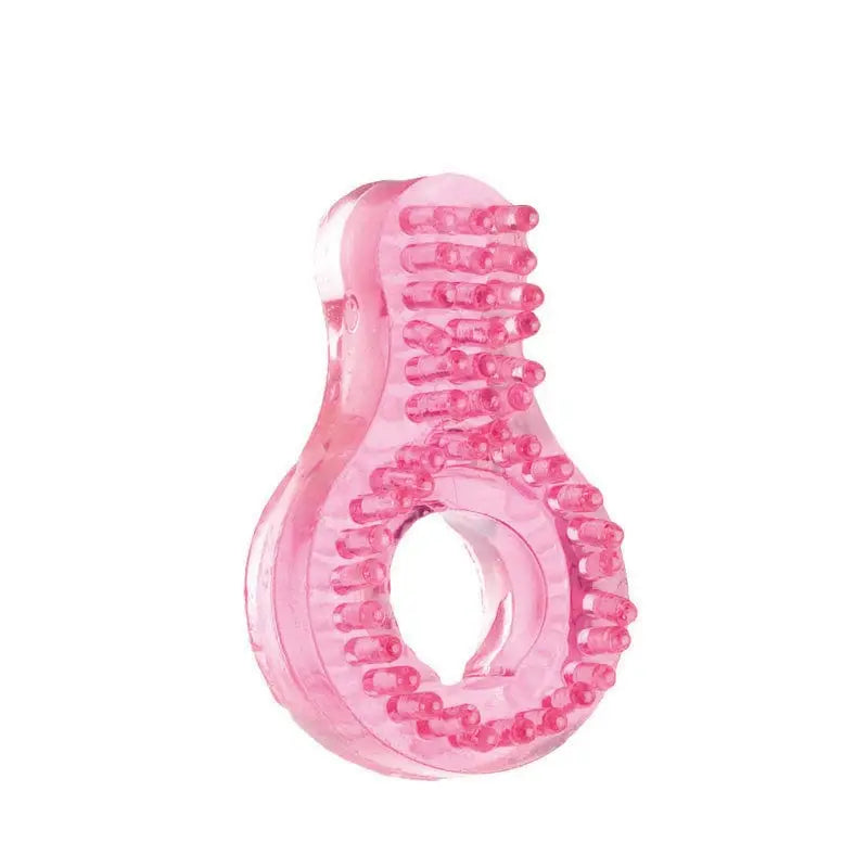 CalExotics Sextoys for Couples Pink Stim Sleeve-noduled at the Haus of Shag