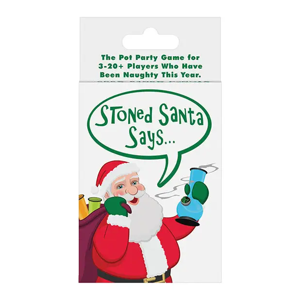 Stoned Santa Says Naughty Card Game - Games